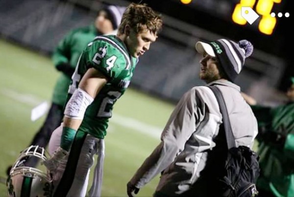 Steve Lutz, Akron Children’s athletic trainer for Mogadore, takes the time to get to know players on a personal level. He knows if a player is struggling academically or emotionally which can impact how he plays physically on the field.