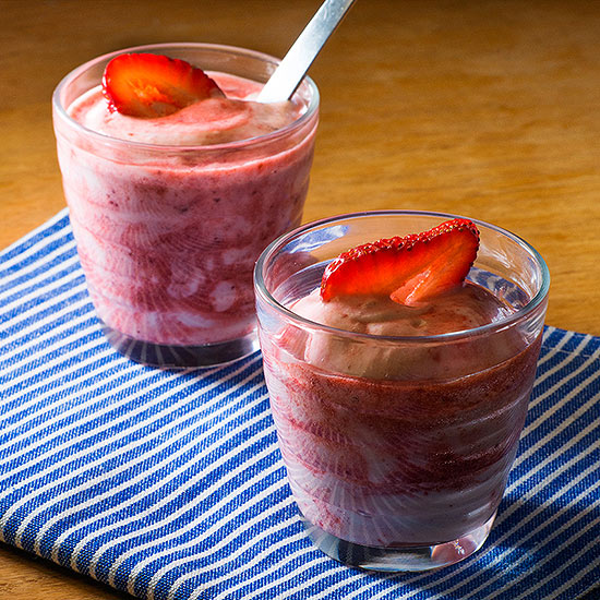 Recipe: Creamy Strawberry Mousse