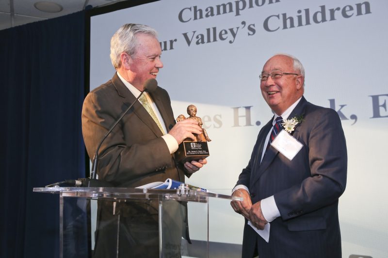 Long-term advocate honored at Mahoning Valley Champions event