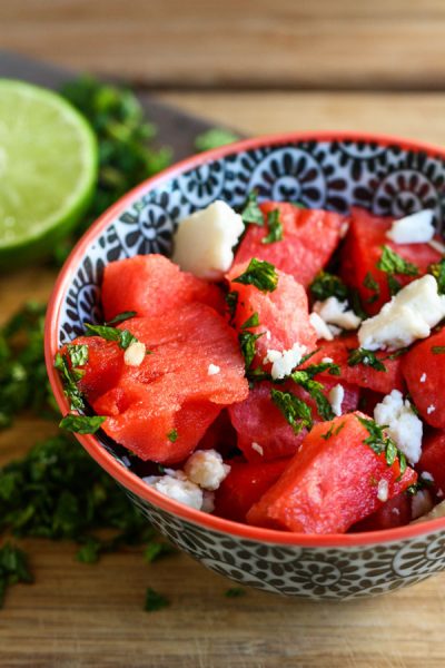 Healthy Recipe: Watermelon Feta Salad