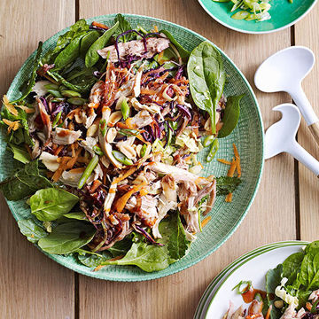 Healthy recipe: moo shoo chicken salad