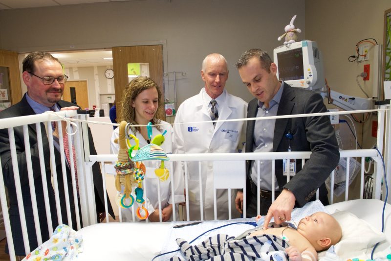 Community leaders go behind the scenes at Akron Children's