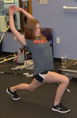 Young athletes reduce injury risk with customized training 