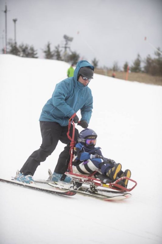 Adaptive Skiing at Brandywine