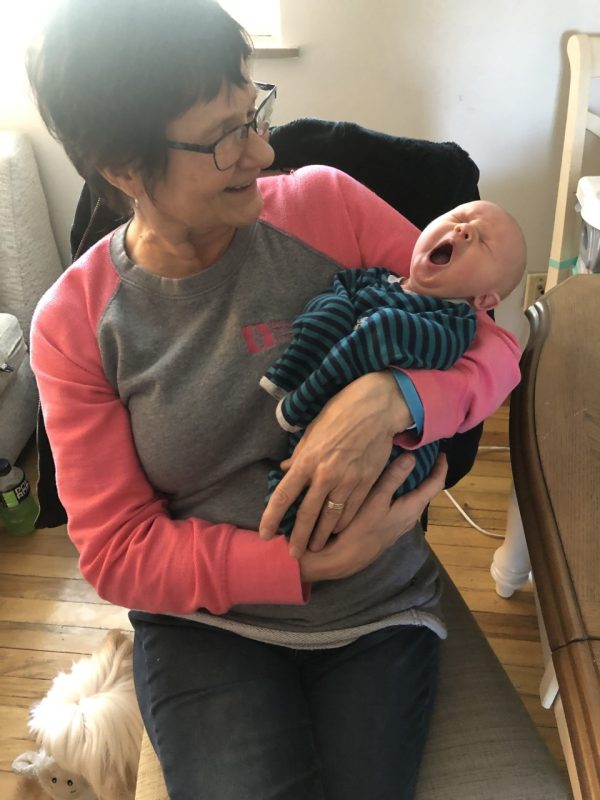 Anne and youngest grandchild